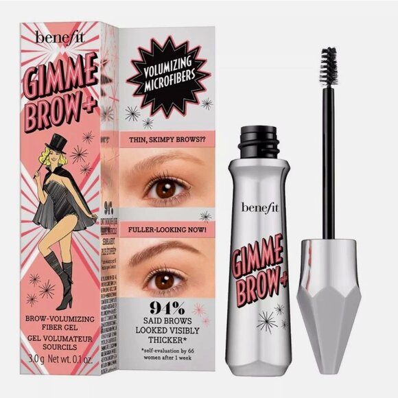 Benefit Cosmetics GIMME BROW + Volumizing Eyebrow Gel 3gram #3 Meduim New in box - Picture 1 of 1
